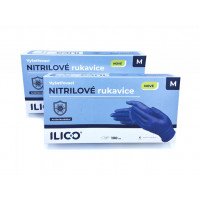 ILICO Antimikrobiální nitrilové rukavice XS